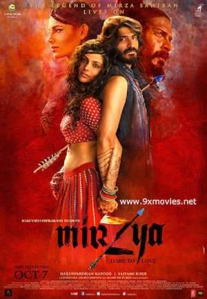 Poster Mirzya (2016)