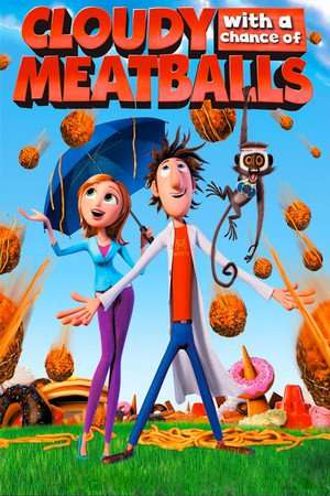 Poster Nonton Cloudy with a Chance of Meatballs (2009) Sub Indo jf