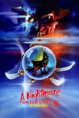 Poster Nonton A Nightmare on Elm Street 5: The Dream Child (1989) Sub Indo jf