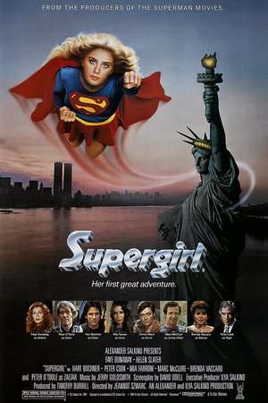 Poster Supergirl (1984)