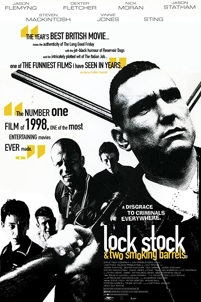 Poster Nonton Lock, Stock and Two Smoking Barrels (1998) Sub Indo jf