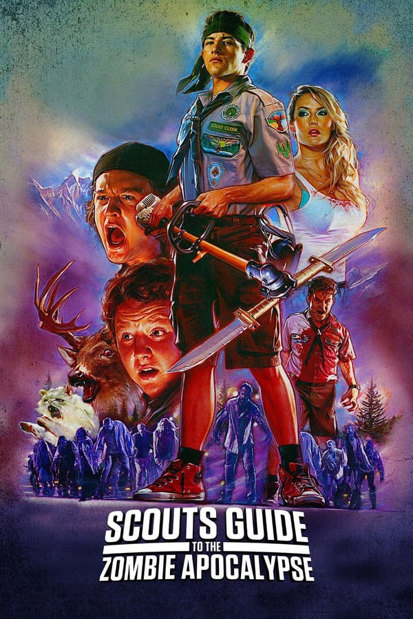 Poster Nonton Scouts Guide to the Zombie Apocalypse (2015) Sub Indo jf