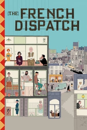 Poster Nonton The French Dispatch (2021) Sub Indo jf