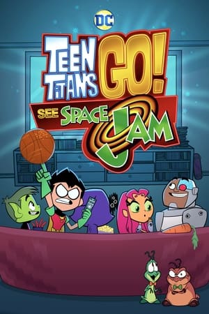 Poster Nonton Teen Titans Go! See Space Jam (2021) Sub Indo jf