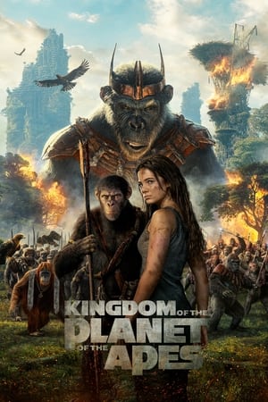 Poster Nonton Kingdom of the Planet of the Apes (2024) Sub Indo Jf